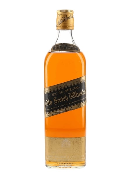 Johnnie Walker Black Label Extra Special Bottled 1970s 75.7cl / 40%