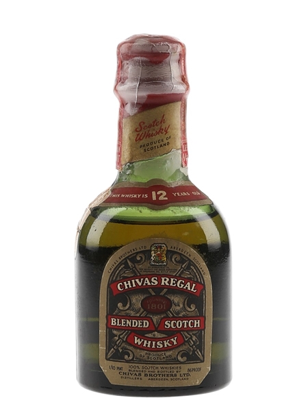 Chivas Regal 12 Year Old Bottled 1950s - General Wine & Spirits Company 4.7cl / 43%