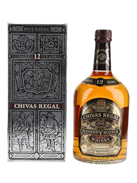 Chivas Regal 12 Year Old Bottled 1980s-1990s 100cl / 43%