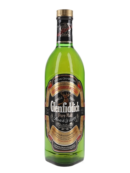 Glenfiddich Special Old Reserve Pure Malt Bottled 1980s 75cl / 40%