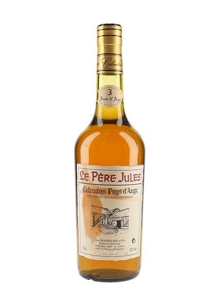 Le Pere Jules 3 Year Old Calvados Pays d'Auge 70cl / 42%