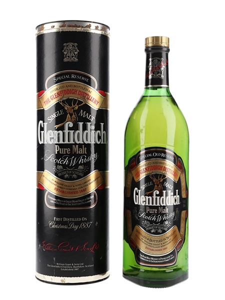 Glenfiddich Special Old Reserve Pure Malt Bottled 1990s 100cl / 43%