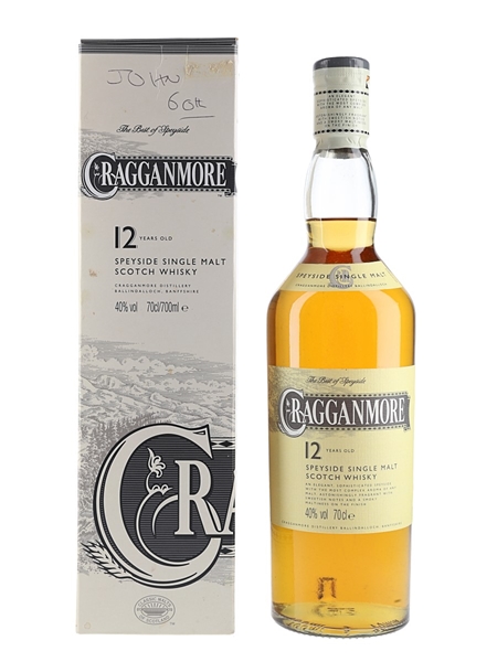 Cragganmore 12 Year Old  70cl / 40%