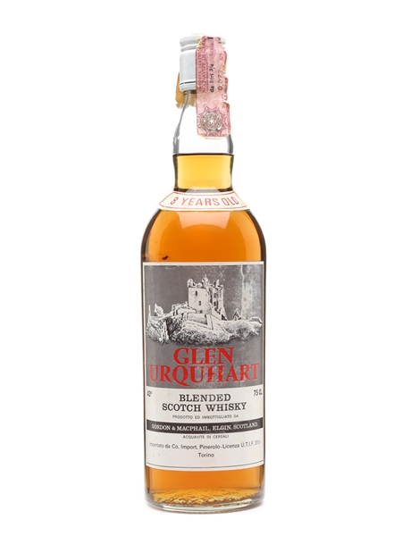 Glen Urquhart 8 Year Old Gordon & MacPhail Bottled 1973 - Edwards & Edwards 75cl / 43%