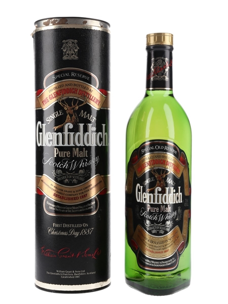 Glenfiddich Pure Malt Bottled 1980s 75cl / 43%