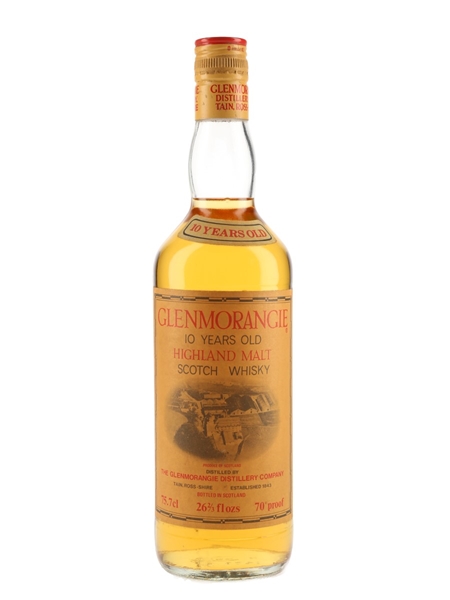 Glenmorangie 10 Year Old Bottled 1970s 75.7cl / 40%