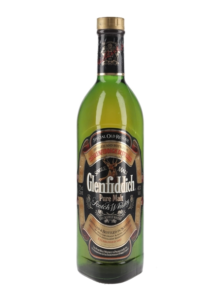 Glenfiddich Special Old Reserve Pure Malt Bottled 1980s 75cl / 40%