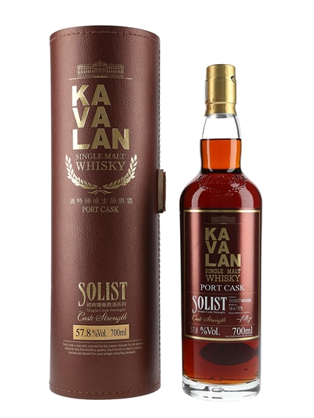 Kavalan Solist Port Cask Bottled 2017 70cl / 57.8%