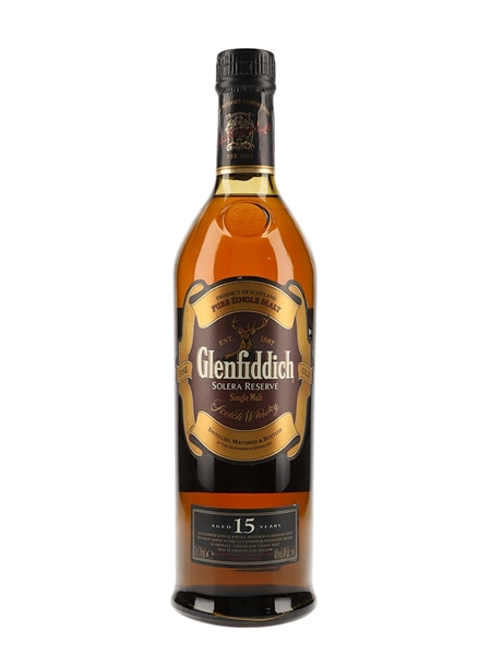 Glenfiddich 15 Year Old Solera Reserve 70cl / 40%