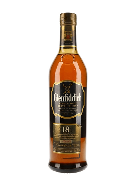 Glenfiddich 18 Year Old Batch Number 3237 70cl / 40%