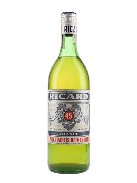 Ricard 45 Bottled 1970s 100cl / 45%