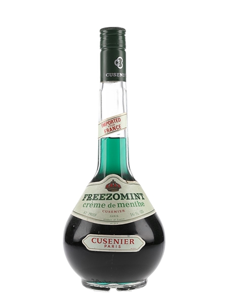 Cusenier Freezomint Creme De Menthe Bottled 1970s 70cl / 27%