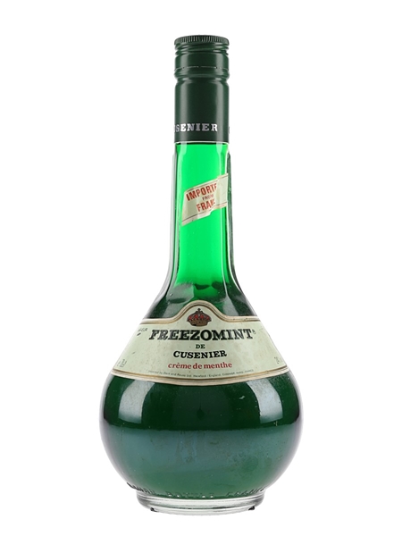 Cusenier Freezomint Creme De Menthe Bottled 1980s 70cl / 24%