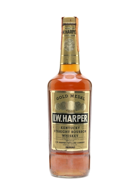 I W Harper Gold Medal Bottled 1980s - Stock 75cl / 40%