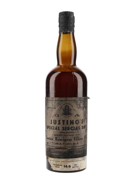 Justino's Special Sercial Dry Madeira  75cl