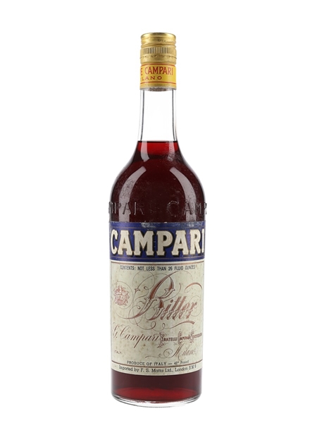 Campari Bitter Bottled 1970s - Matta 73.8cl / 24%