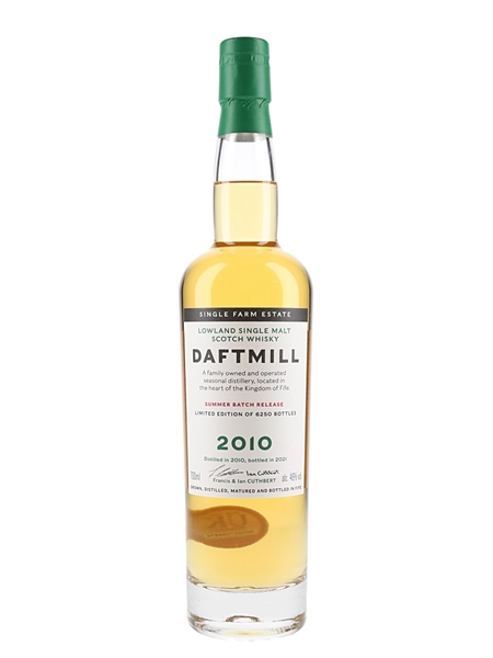 Daftmill 2010 Bottled 2021 - Summer Batch Release 70cl / 46%