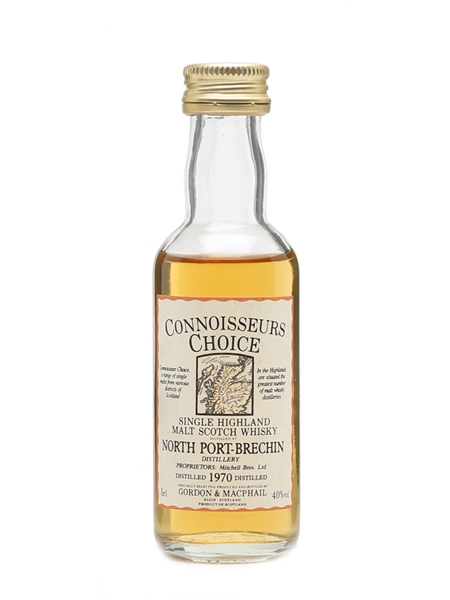 North Port-Brechin 1970 Connoisseurs Choice Bottled 1991 - Gordon & MacPhail 5cl / 40%