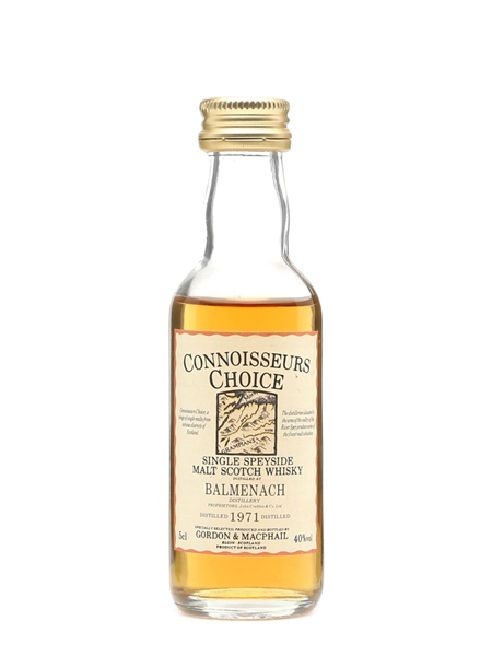 Balmenach 1971 Connoisseurs Choice Gordon & MacPhail 5cl / 40%