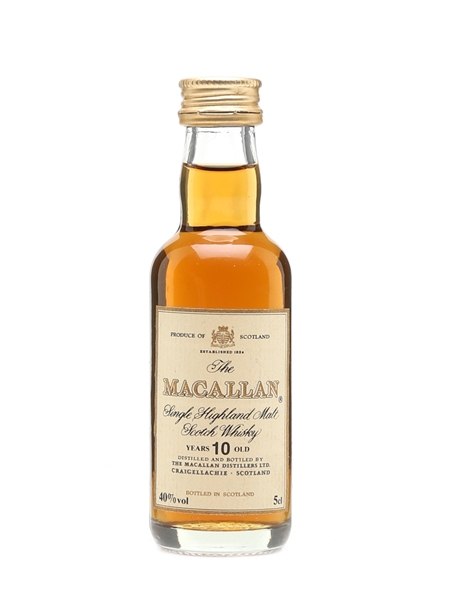 Macallan 10 Year Old  5cl / 40%