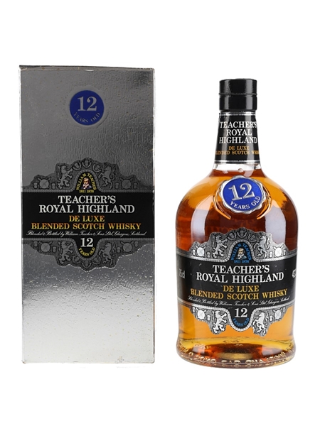 【古酒】 TEACHERS  HIGHLANG 12YEARS Teacher's 12 Year Old Royal Highland - Lot 125039 - Buy/Sell