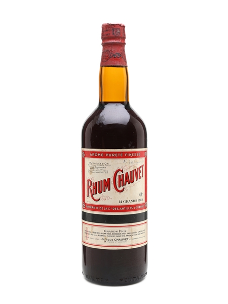 Rhum Chauvet 14 Grands Prix Bottled 1960 - 70s 100cl / 44%