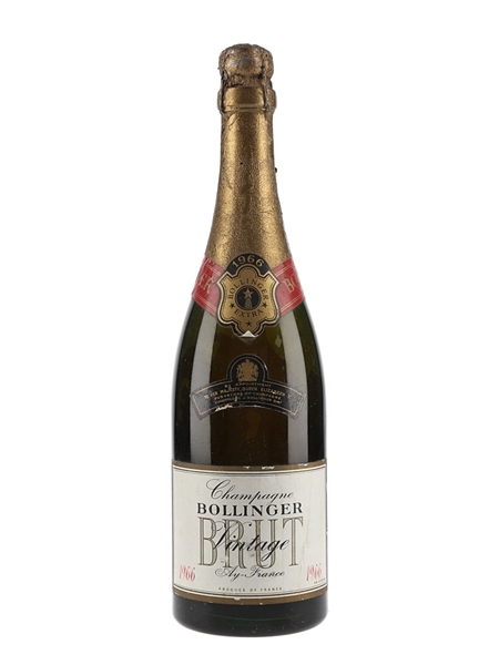 Bollinger 1966 Vintage Brut Champagne 75cl