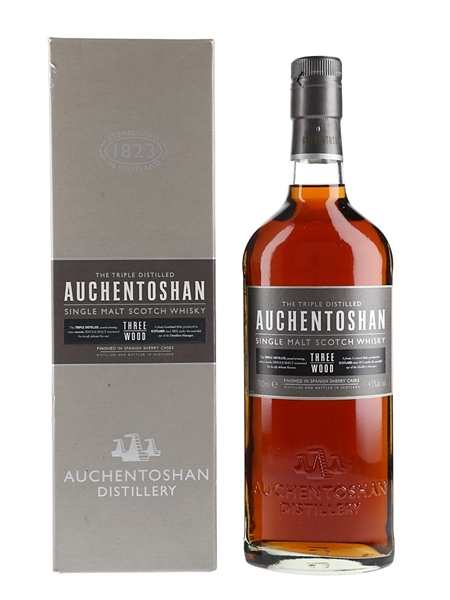 Auchentoshan Three Wood Old Presentation 70cl / 43%