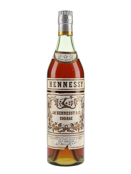 Hennessy 3 Star Bottled 1930s-1940s 75cl / 40%