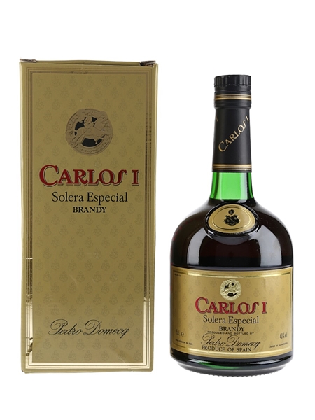 Carlos I Solera Gran Reserva Bottled 1980s - Pedro Domecq 75cl / 40%