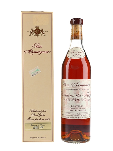 Domaine Du Miquer 1979 Bas Armagnac Bottled 1994 - Gelas & Fils 70cl / 46%