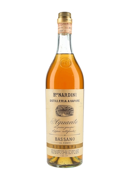 Nardini Aquavite Riserva Grappa  100cl / 50%