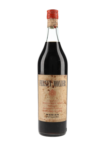 Fernet Monier Bottled 1950s 100cl