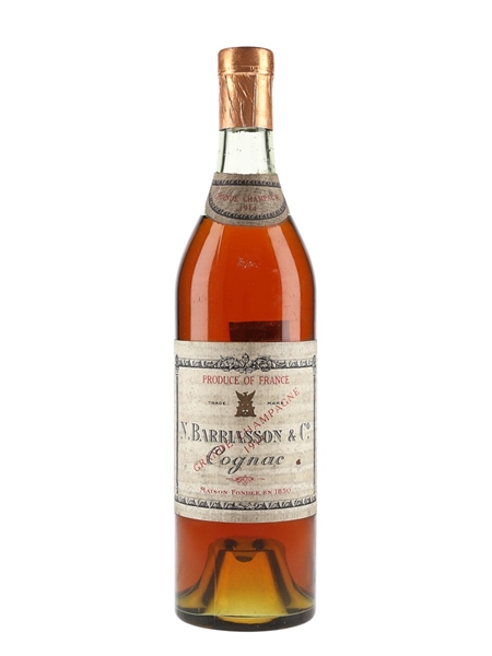 Barriasson & Co. 1914 Grande Champagne Cognac  70cl / 44.5%