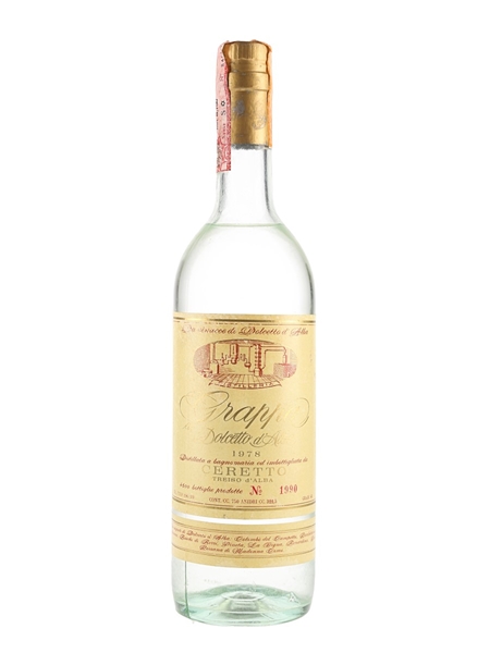 Grappa Di Dolcetto D'Alba 1978 Ceretto 75cl / 43%