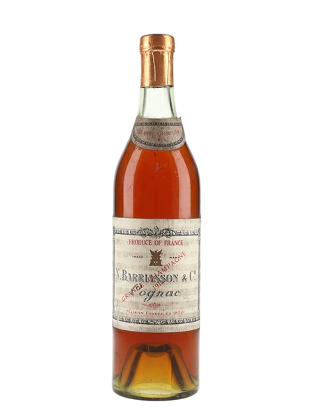 Barriasson & Co. 1914 Grande Champagne Cognac  70cl / 44.5%