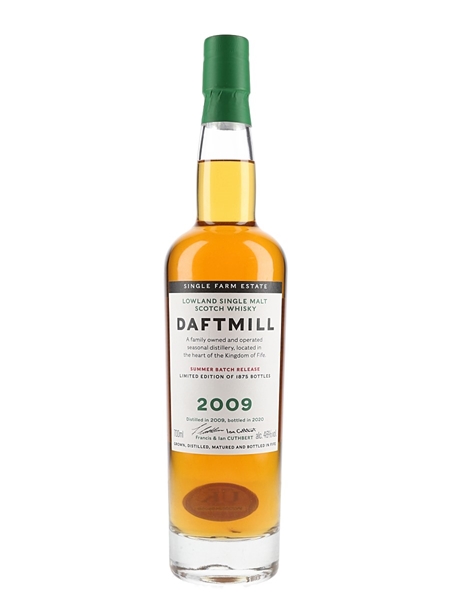 Daftmill 2009 Bottled 2020 - Summer Batch Release 70cl / 46%