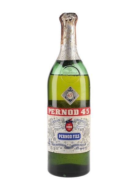 Pernod Fils Bottled 1960s-1970s 100cl / 45%