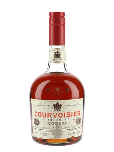 Courvoisier 3 Star Luxe Bottled 1970s 68cl / 40%