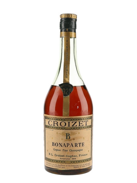 Croizet 1928 Bonaparte Bottled 1950s-1960s 70cl / 40%