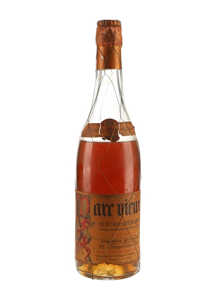 Marc Vieux 15 Year Old Bottled 1960s - M. Chapoutier SA 75cl / 43%