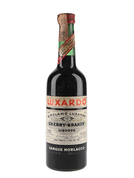 Luxardo Cherry Brandy Bottled 1960s -1970s 75cl / 31%