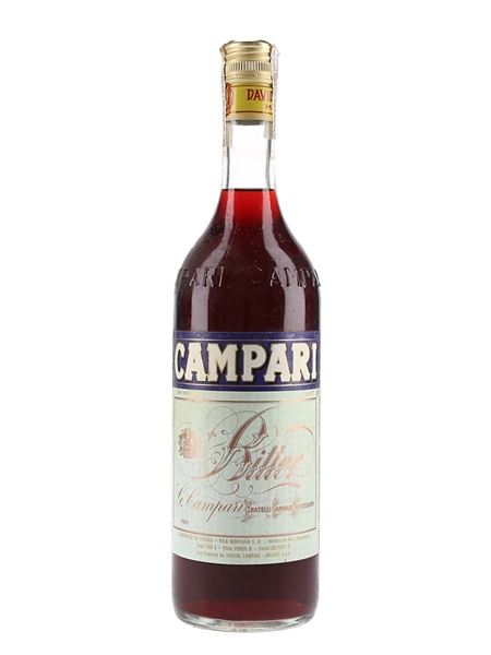 Campari Bitter Bottled 1970s - Spain 100cl / 25%