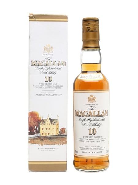 Macallan 10 Year Old Bottled 1990s 35cl / 40%