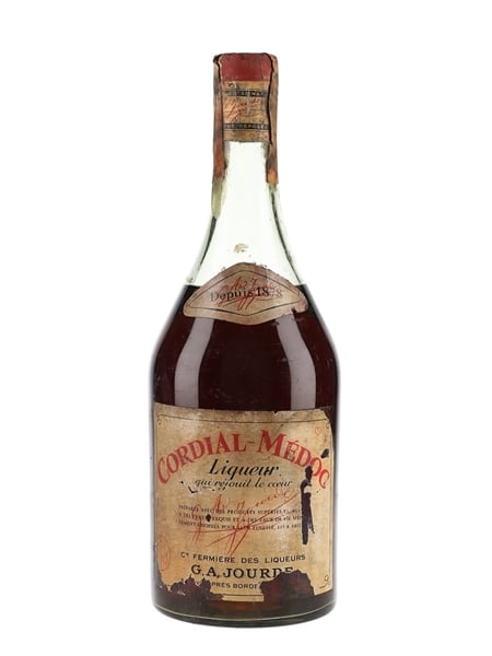 Jourde Cordial-Medoc Liqueur Bottled 1970s -1980s - Ferraretto 75cl / 40%