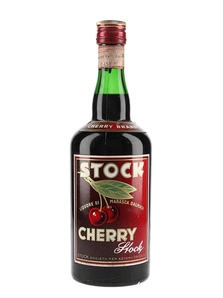 Stock Cherry Brandy Bottled 1960s -1970s 75cl / 30%