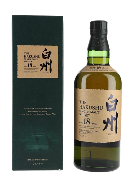 Hakushu 18 Year Old  70cl / 43%