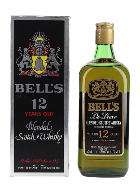 Bell's 12 Year Old De Luxe Bottled 1980s 75cl / 40%