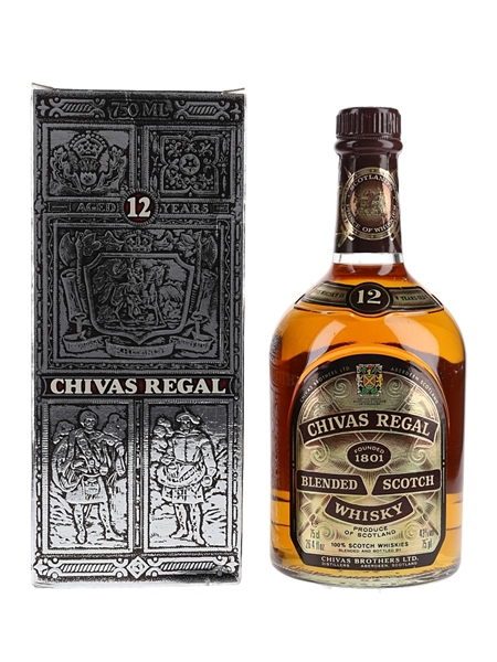 Chivas Regal 12 Year Old Bottled 1980s 75cl / 43%