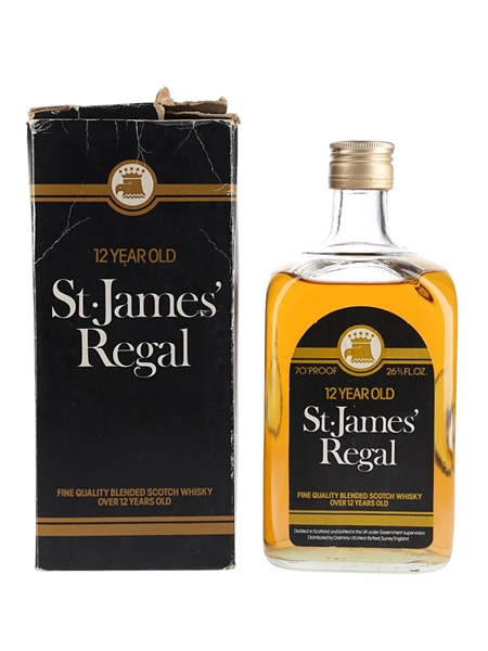 St. James' Regal 12 Year Old Bottled 1970s 75.7cl / 40%